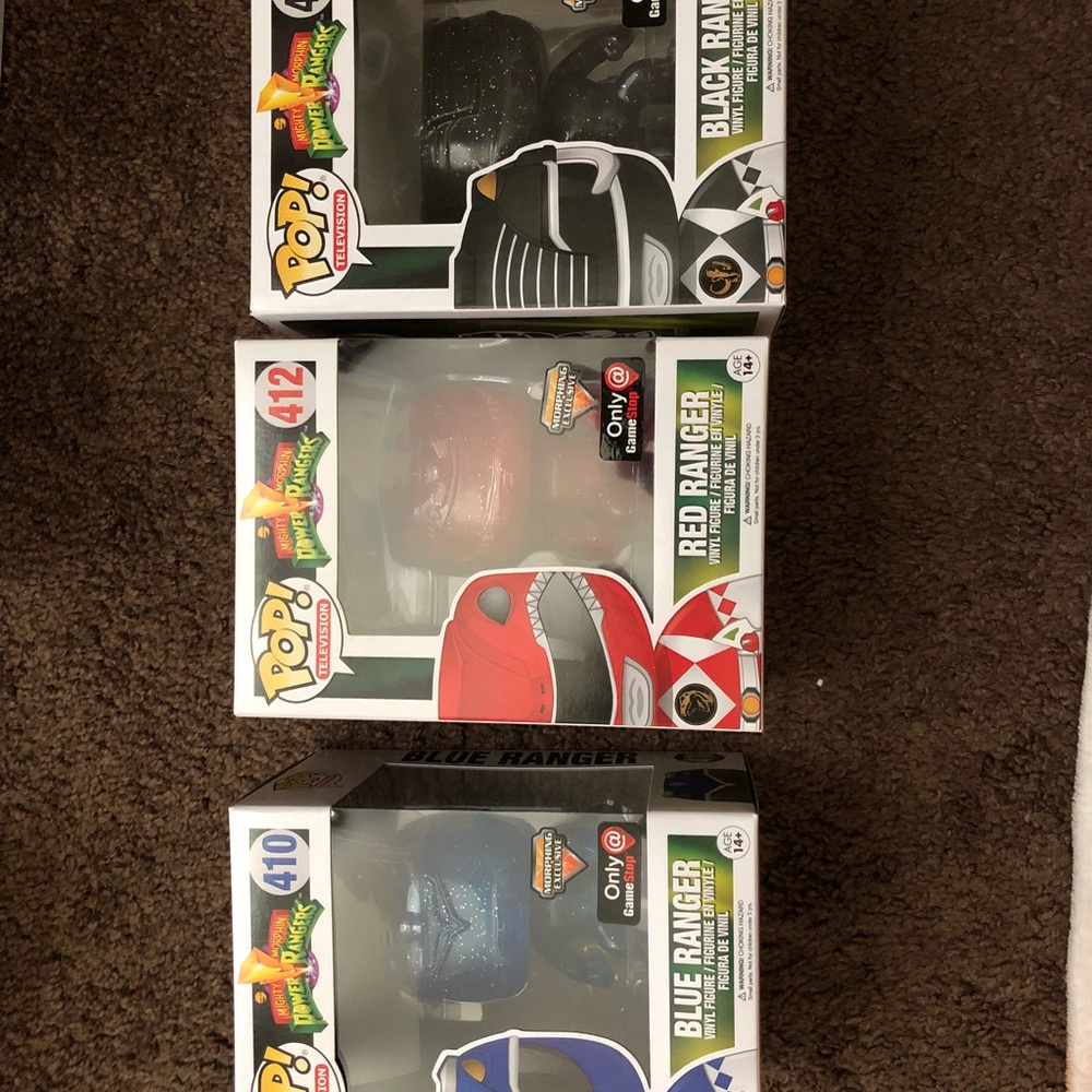 Power Rangers Funko Pops